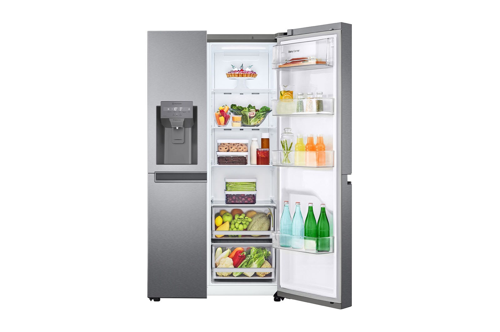 LG Frigorífico Americano | 634 L | Etiqueta energética F | LinearCooLing?, GSLV30DSXM