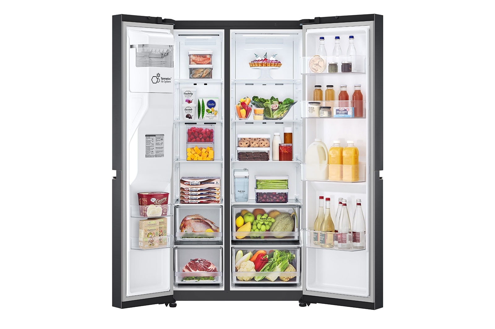LG Frigorífico Americano | 635 L | Etiqueta energética E | DoorCooLing+? | Dispensador sem canaLiza??o, GSLV71MCTD
