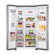 LG Frigorífico Americano | 635 L | Etiqueta energética D | DoorCooLing+? | Dispensador sem canaLiza??o, GSLV71PZTD