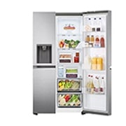 LG Frigorífico Americano | 635 L | Etiqueta energética D | DoorCooLing+? | Dispensador sem canaLiza??o, GSLV71PZTD