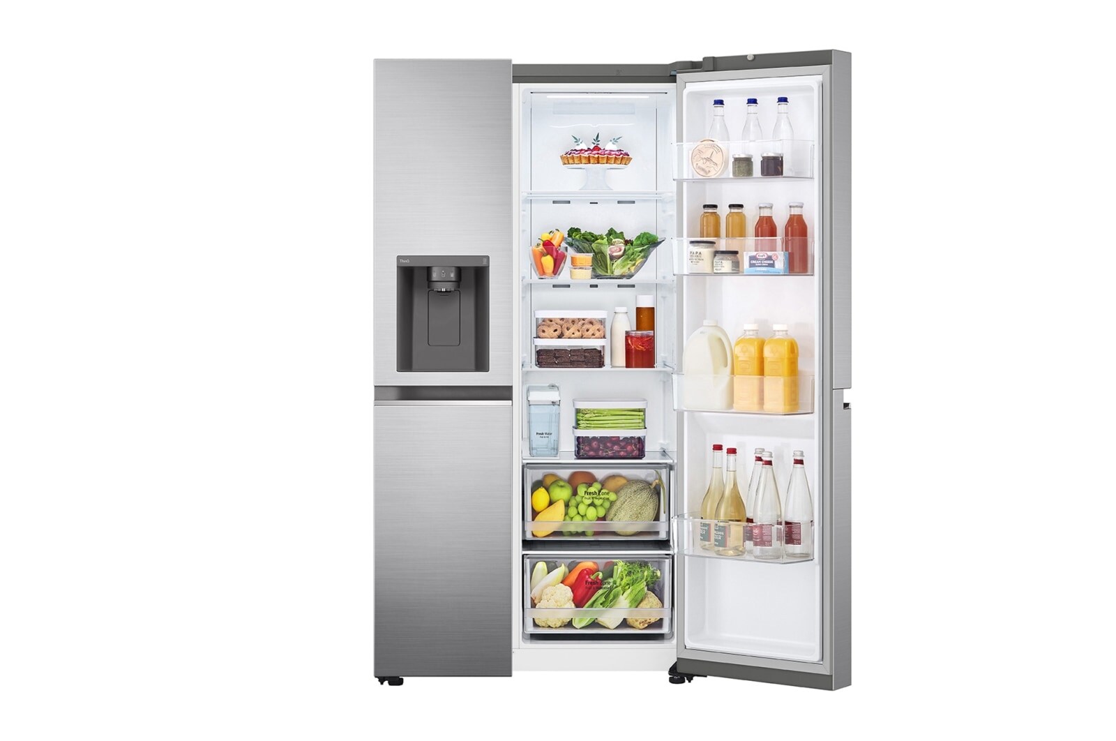LG Frigorífico Americano | 635 L | Etiqueta energética D | DoorCooLing+? | Dispensador sem canaLiza??o, GSLV71PZTD
