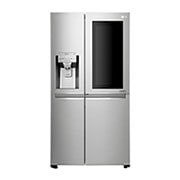 LG Frigorífico Americano LG GSX961NSVZ, 625 litros, eficiência energética F, InstaView?, Door in Door?, Pure N Fresh?, Door Cooling+?, dispensador sem canaliza??o, Noble Steel, GSX961NSVZ