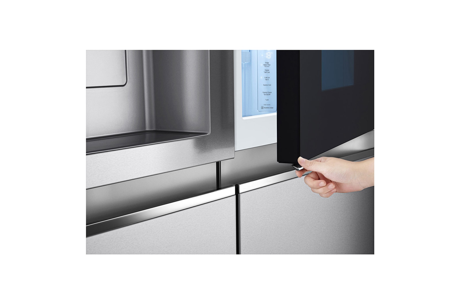 LG Frigorífico Americano | 635 L | Etiqueta energética E | InstaView? | Door-in-Door? | DoorCooLing+? | Craft Ice? | UVnano?, GSXV90BSDE