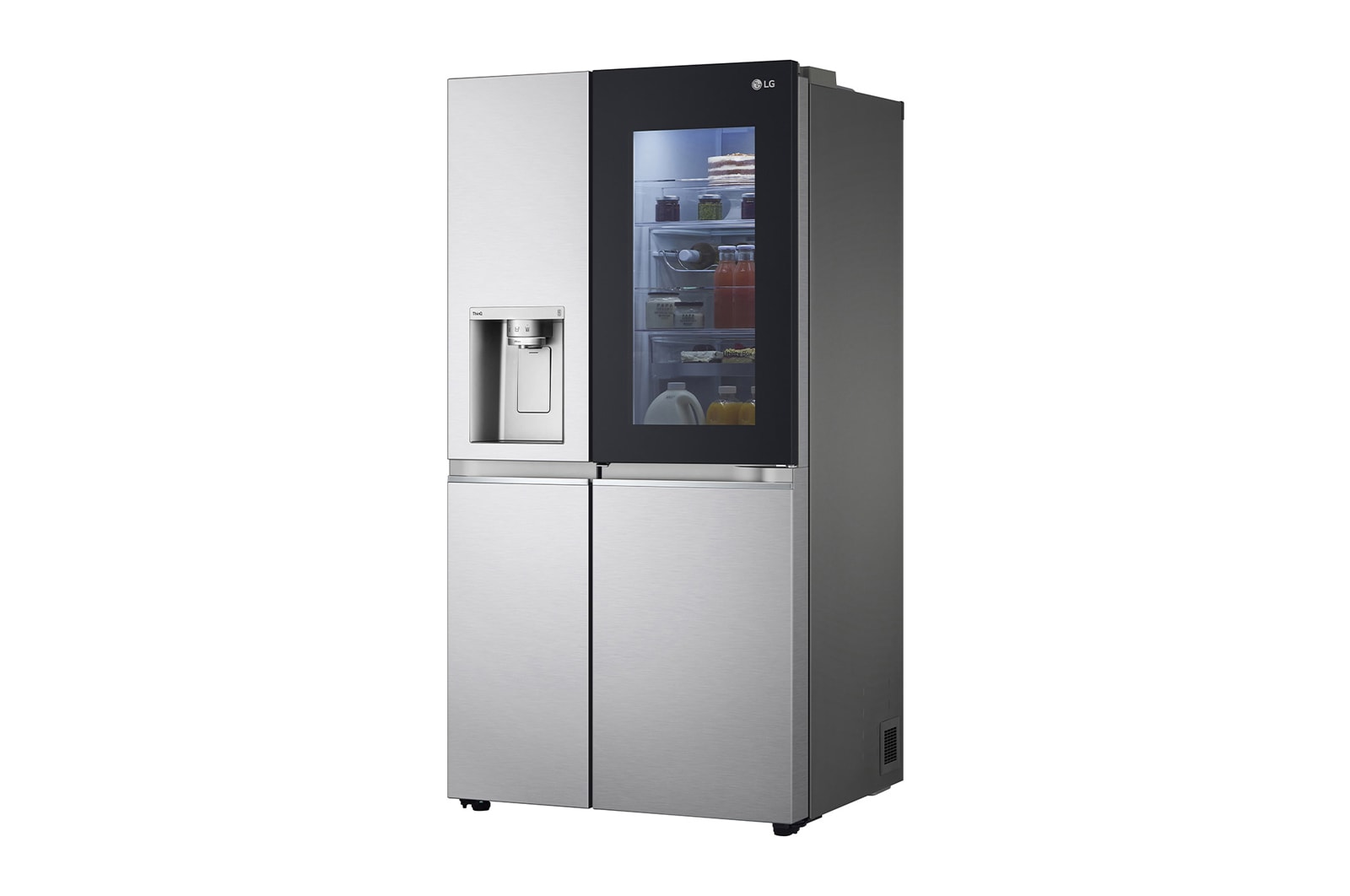 LG Frigorífico Americano | 635 L | Etiqueta energética E | InstaView? | Door-in-Door? | DoorCooLing+? | Craft Ice? | UVnano?, GSXV90BSDE