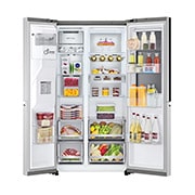 LG Frigorífico Americano | 635 L | Etiqueta energética E | InstaView? | Door-in-Door? | DoorCooLing+? | Craft Ice? | UVnano?, GSXV90BSDE