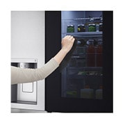 LG Frigorífico Americano | 635 L | Etiqueta energética E | InstaView? | Door-in-Door? | DoorCooLing+? | Craft Ice? | UVnano?, GSXV90BSDE