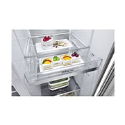 LG Frigorífico Americano | 635 L | Etiqueta energética E | InstaView? | Door-in-Door? | DoorCooLing+? | Craft Ice? | UVnano?, GSXV90BSDE