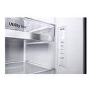 LG Frigorífico Americano | 635 L | Etiqueta energética E | InstaView? | Door-in-Door? | DoorCooLing+? | Dispensador sem canaLiza??o | UVnano?, GSXV91MBAE