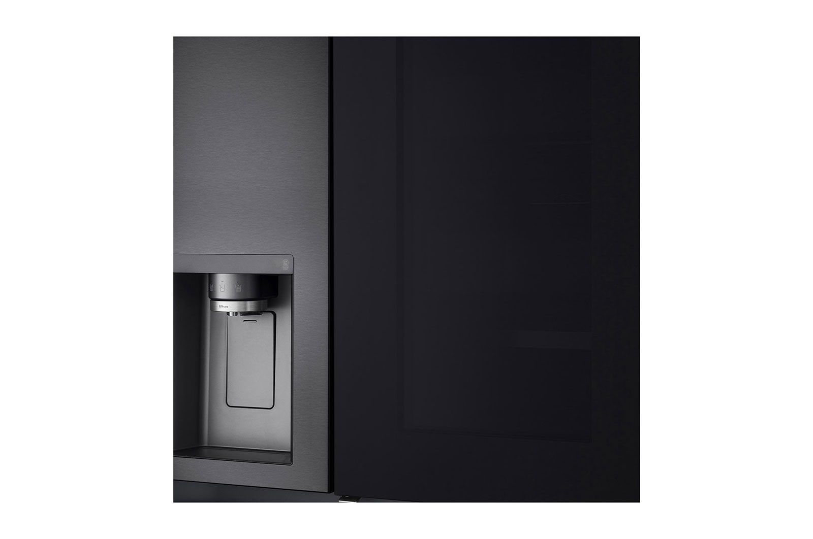 LG Frigorífico Americano | 635 L | Etiqueta energética E | InstaView? | Door-in-Door? | DoorCooLing+? | Dispensador sem canaLiza??o | UVnano?, GSXV91MCAE