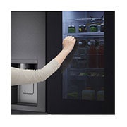LG Frigorífico Americano | 635 L | Etiqueta energética E | InstaView? | Door-in-Door? | DoorCooLing+? | Dispensador sem canaLiza??o | UVnano?, GSXV91MCAE