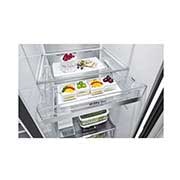 LG Frigorífico Americano | 635 L | Etiqueta energética E | InstaView? | Door-in-Door? | DoorCooLing+? | Dispensador sem canaLiza??o | UVnano?, GSXV91MCAE
