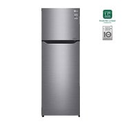 Vista frontal de Frigorífico de 2 portas LG GTB523PZCZD, 312 litros, eficiência energética F, Door Cooling&#43;?, Shiny Steel GTB523PZCZD