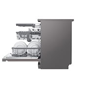 LG Máquina de lavar loi?a LG DF325FP, QuadWash?, 3 cestos reguláveis, eficiência energética E, inox, DF325FP