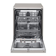 LG Máquina de lavar loi?a LG DF325FPS, QuadWash?, 3 cestos reguláveis, eficiência energética E, TrueSteam?, inox, DF325FPS