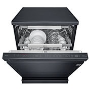 LG Máquina de Lavar Loi?a | 14 conjuntos | Etiqueta energética C | QuadWash? | EasyRack? | TrueSteam? | Abertura automática de porta, DF455HMS