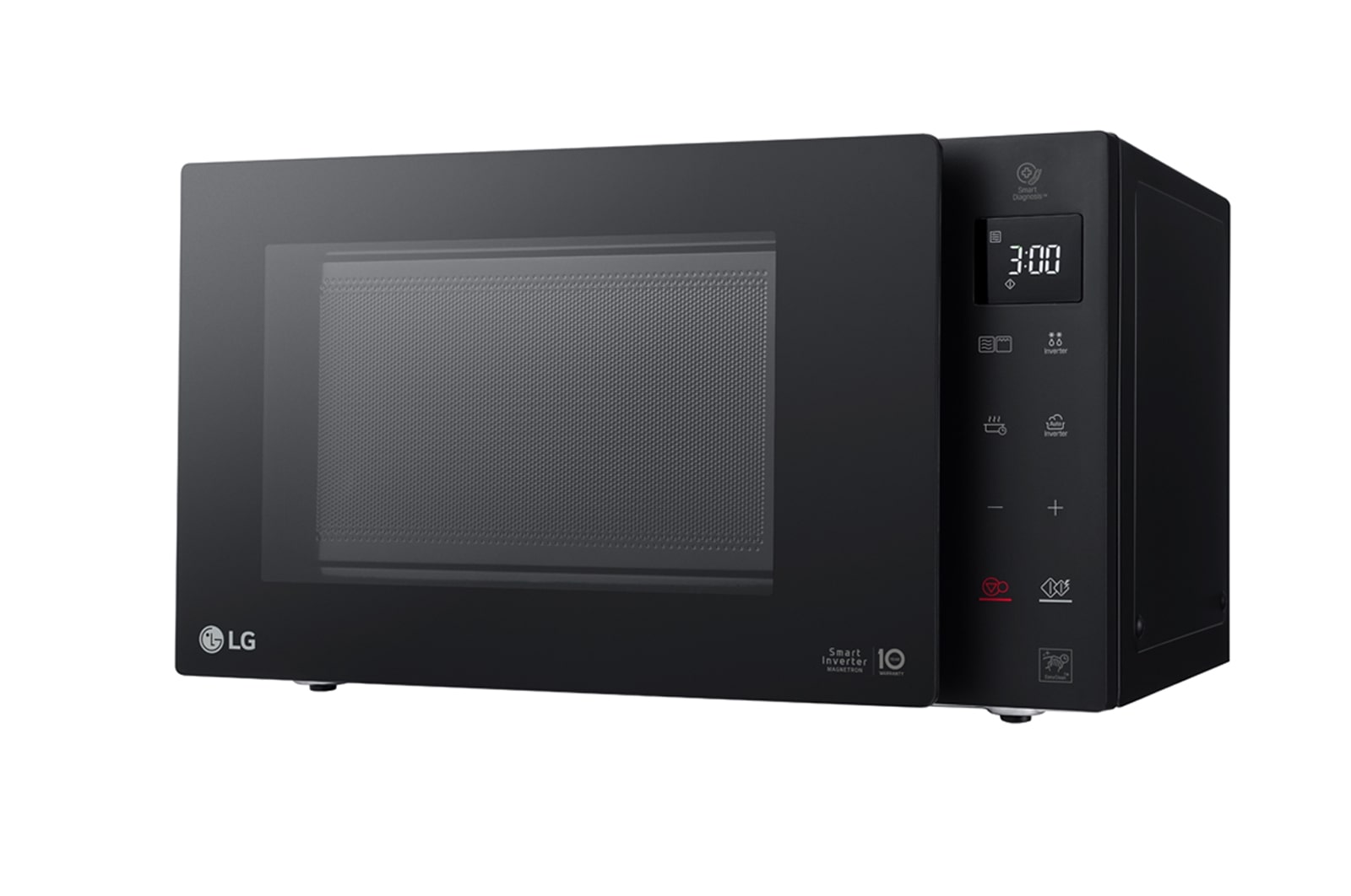 LG Micro-ondas com grill LG NeoChef? MH6336GIB, 23 litros, 1000 W, Smart Inverter, EasyClean?, preto, MH6336GIB