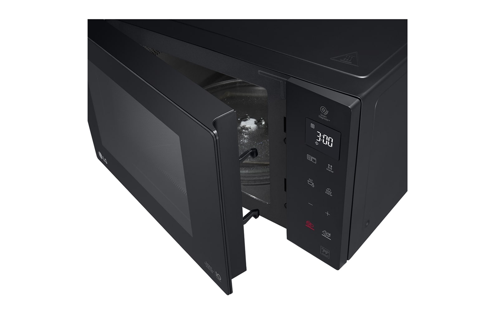 LG Micro-ondas com grill LG NeoChef? MH6336GIB, 23 litros, 1000 W, Smart Inverter, EasyClean?, preto, MH6336GIB