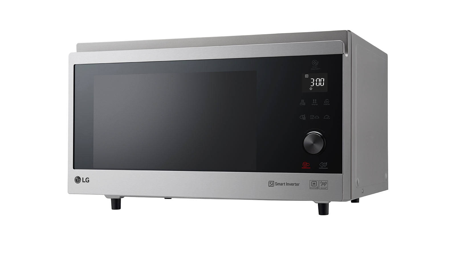 LG Micro-ondas de convec??o LG NeoChef? MJ3965ACS, 39 litros, 1100 W, Smart Inverter, EasyClean?, inox, MJ3965ACS
