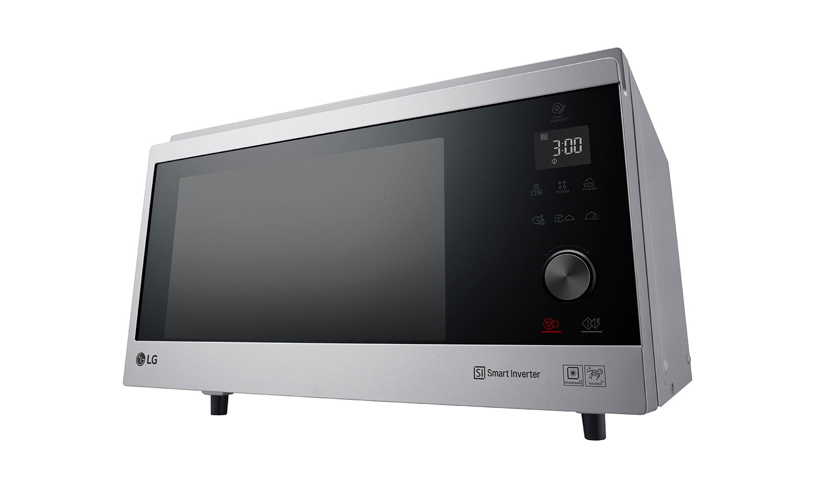 LG Micro-ondas de convec??o LG NeoChef? MJ3965ACS, 39 litros, 1100 W, Smart Inverter, EasyClean?, inox, MJ3965ACS
