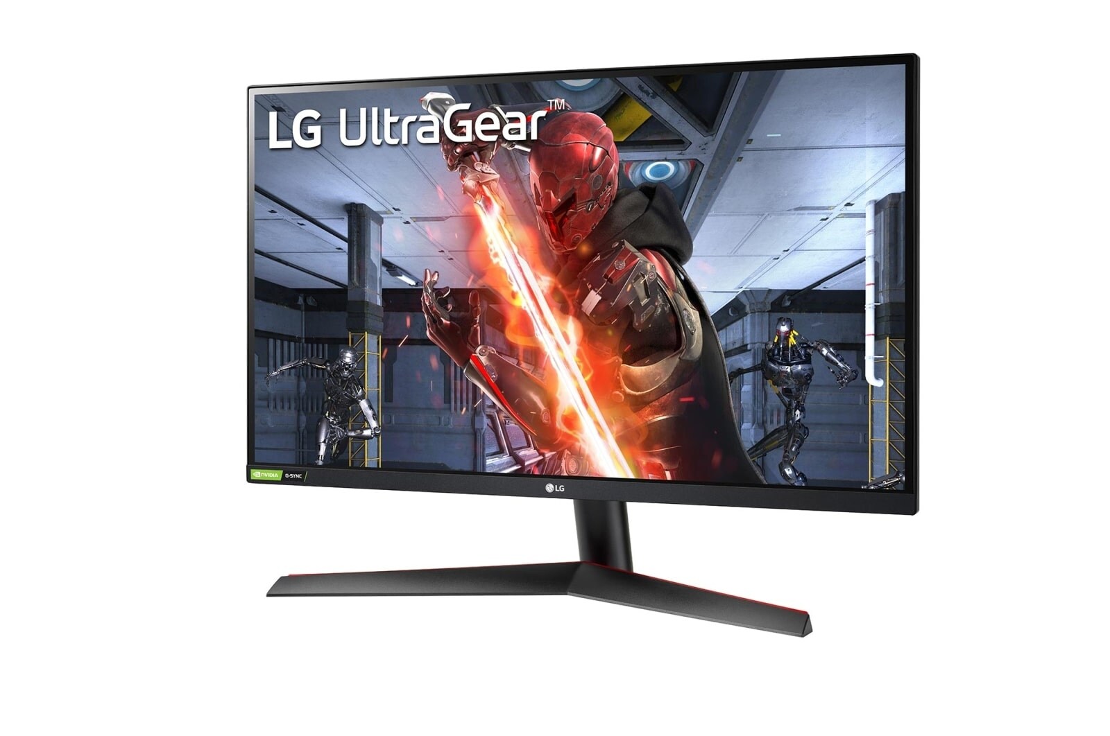 LG Monitor de jogo Full HD IPS 1ms (GtG) UltraGear? de 27” com NVIDIA? compatível com G-SYNC?, 27GN600-B