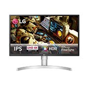 LG Monitor UHD 4K HDR de 27" com RADEON Freesync? e sRGB 98%, 27UL550-W