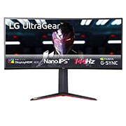 LG Monitor UltraGear? Gaming Curvo Nano IPS 1ms (GtG) de 34", 34GN850-B