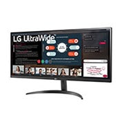 LG Monitor UltraWide? 21:9 Full HD IPS de 34" com AMD FreeSync? , 34WP500-B