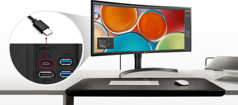 Suporte para USB Type-C? compatível com dispositivos Mac com liga??o de apenas um cabo.
