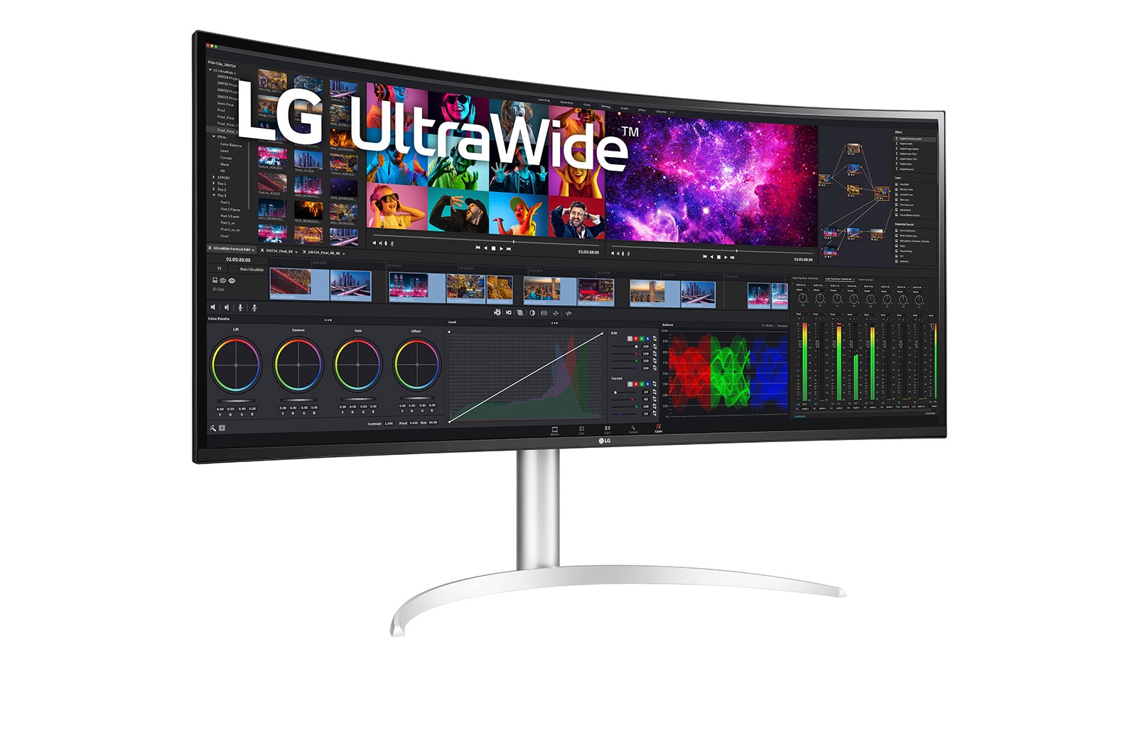 LG Ecr? Curvo UltraWide? 5K2K Nano IPS de 39,7", 40WP95C-W