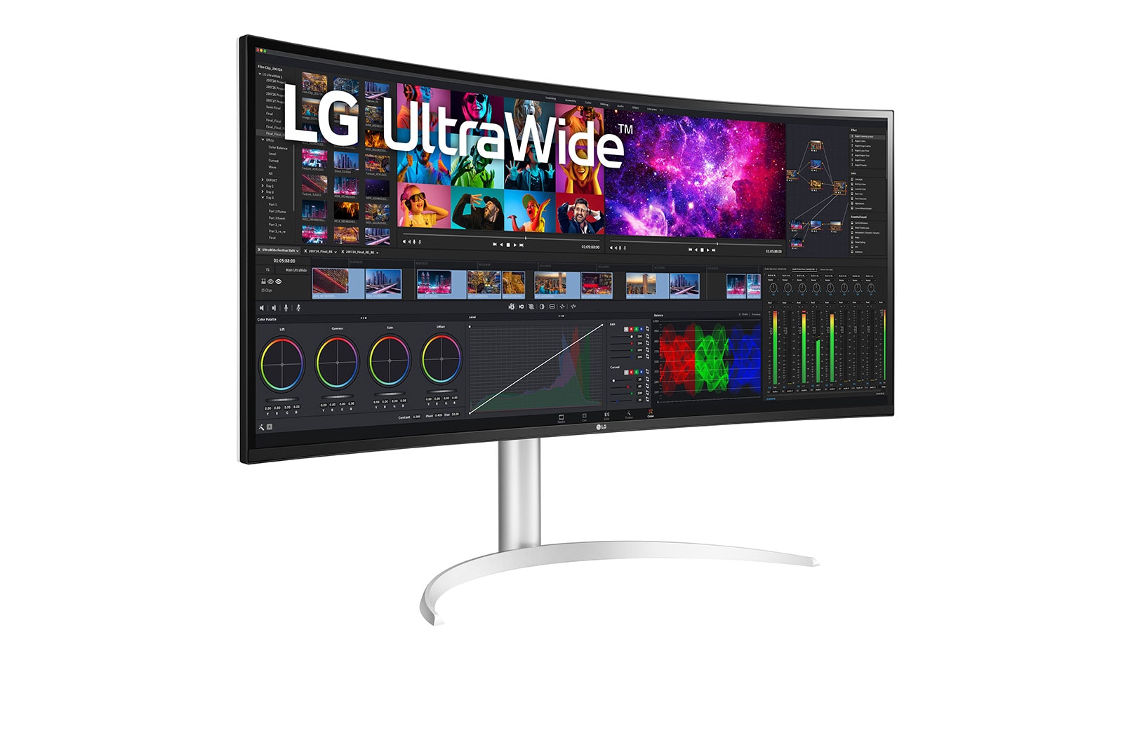 LG Ecr? Curvo UltraWide? 5K2K Nano IPS de 39,7", 40WP95C-W