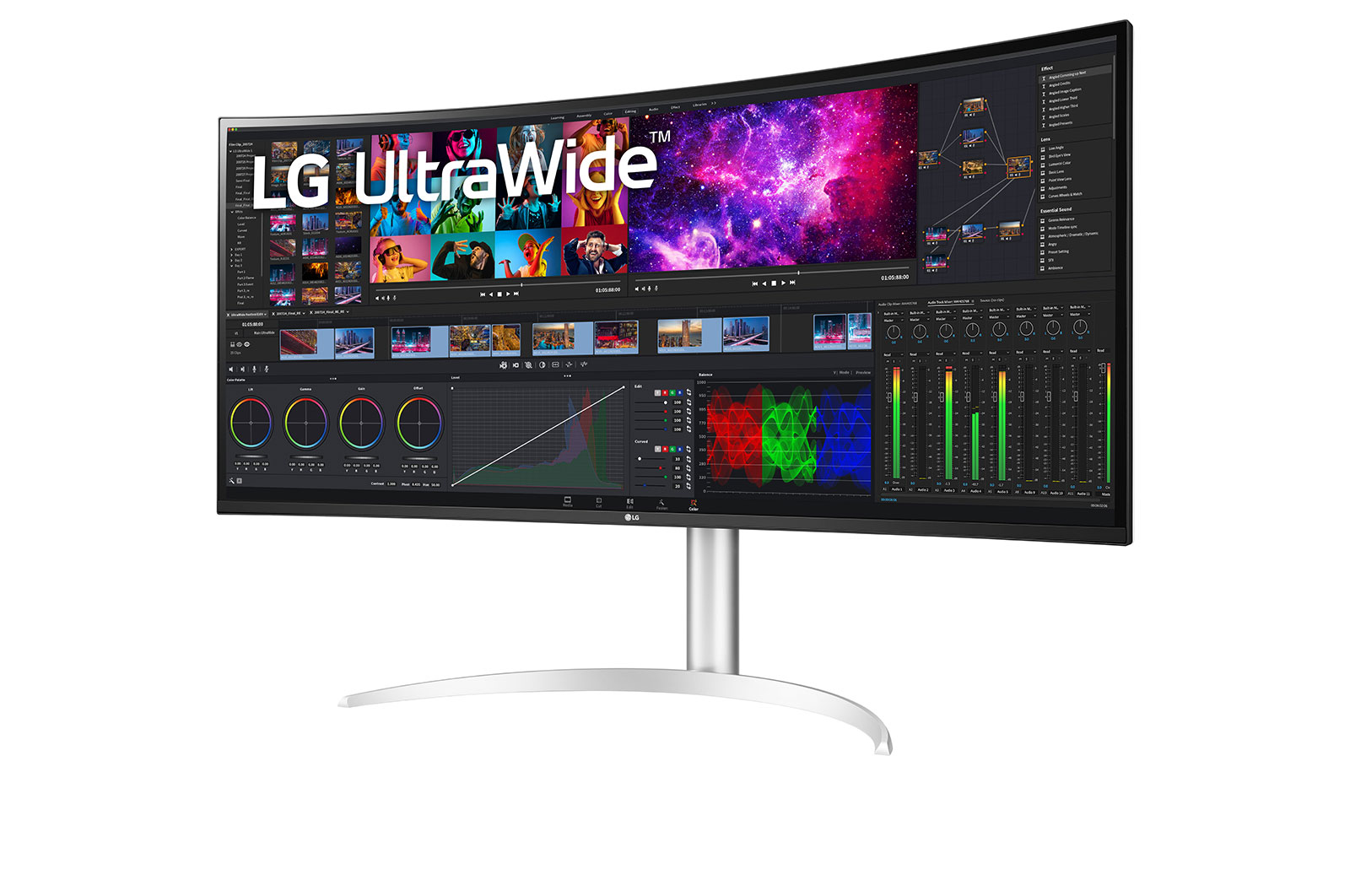 LG Ecr? Curvo UltraWide? 5K2K Nano IPS de 39,7'', 40WP95CP-W