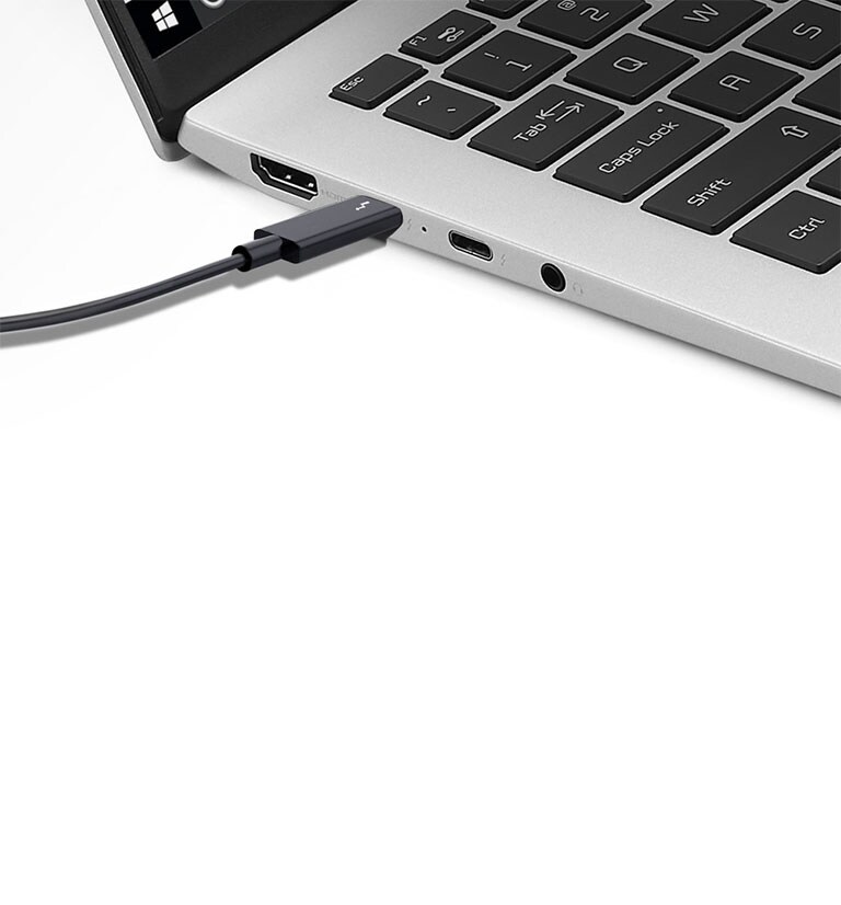 Thunderbolt? 4 a oferecer Transferência, Carga e Exibi??o de uma só vez