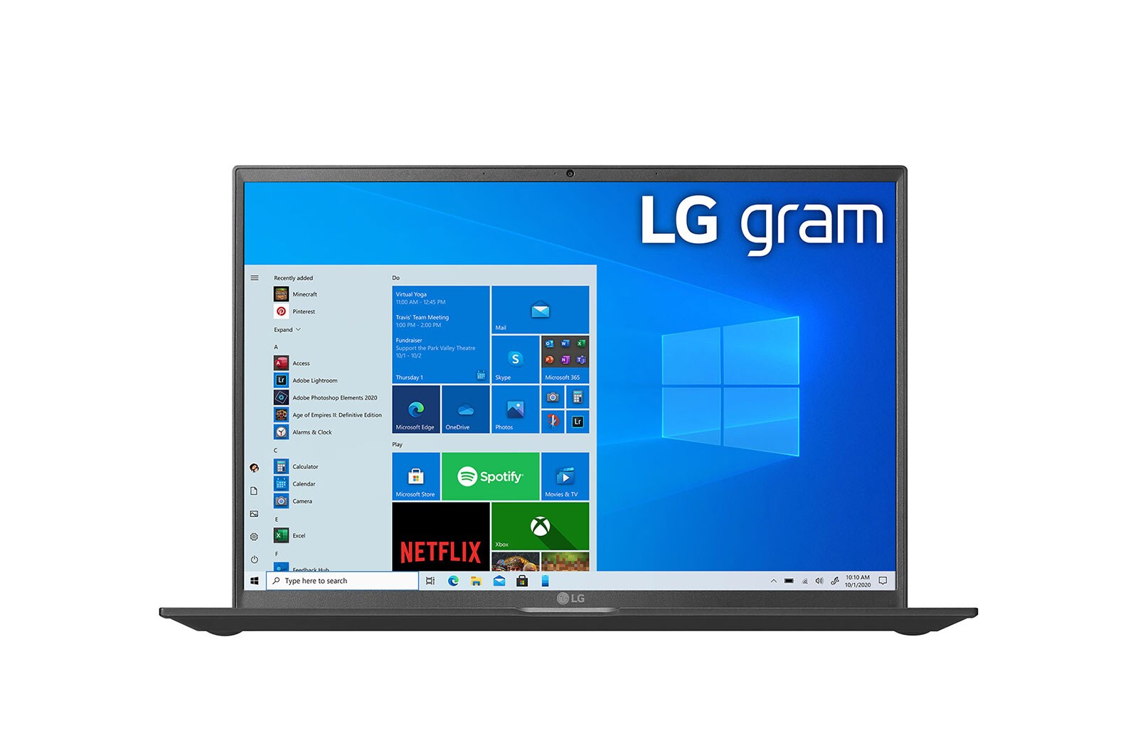 LG Portátil LG gram Ultraleve com ecr? 14'' 16:10 IPS e Plataforma Intel? Evo?, 14Z90P-G.AP56P