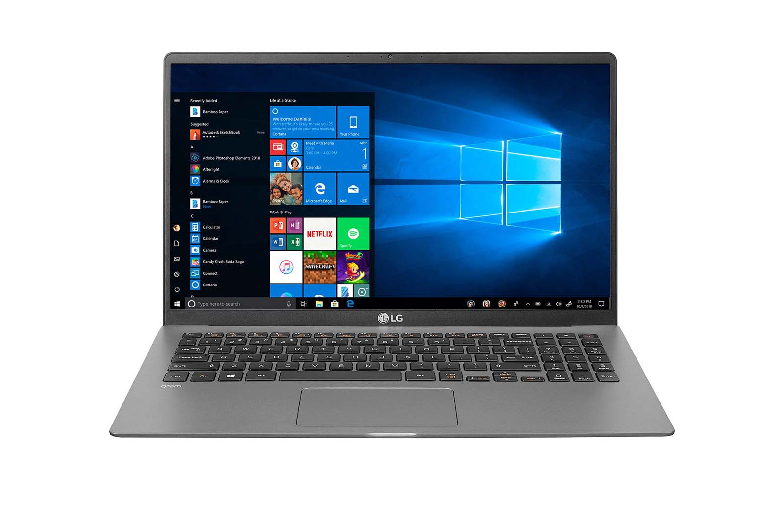 LG gram 15 ultraleve com Ecr? Touch, 15Z90N-H.AP79P