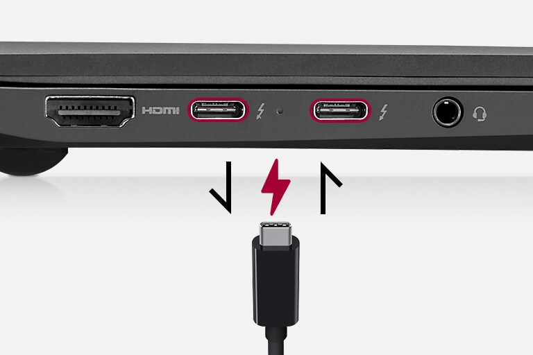 Entrada e Saída de Carregamento com tecnologia de fornecimento de energia USB-C