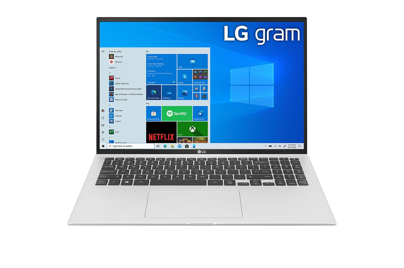 LG Portátil LG gram Ultraleve com ecr? 16" IPS e Plataforma Intel? Evo?, 16Z90P-G.AA82P