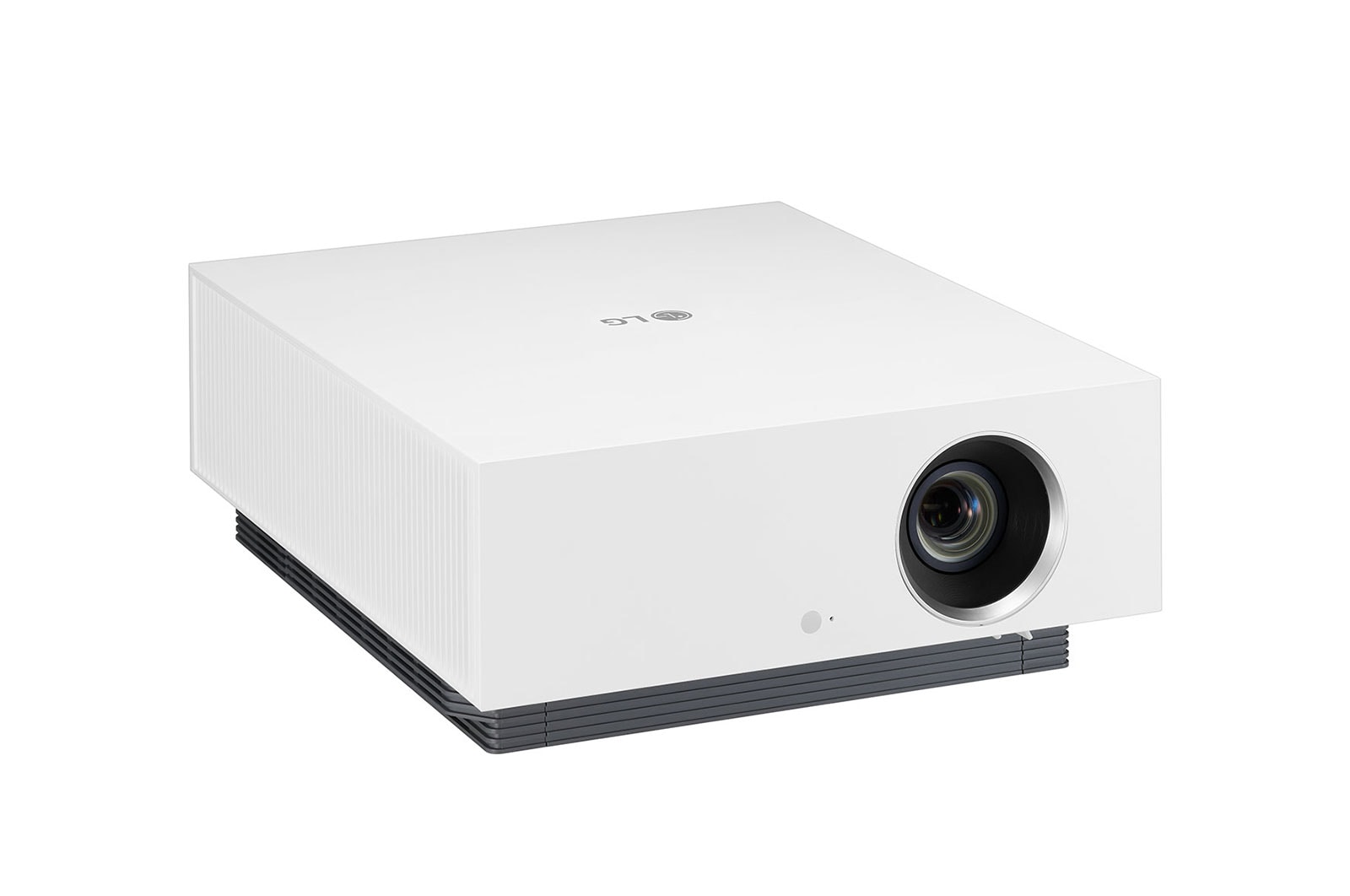LG Projetor de TV 4K HU810PW - LG CineBeam com SmartTV webOS 5.0 (até 300", fonte laser, 2700 lúmenes, 3840 x 2160 px, branco), HU810PW