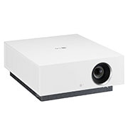 LG Projetor de TV 4K HU810PW - LG CineBeam com SmartTV webOS 5.0 (até 300", fonte laser, 2700 lúmenes, 3840 x 2160 px, branco), HU810PW
