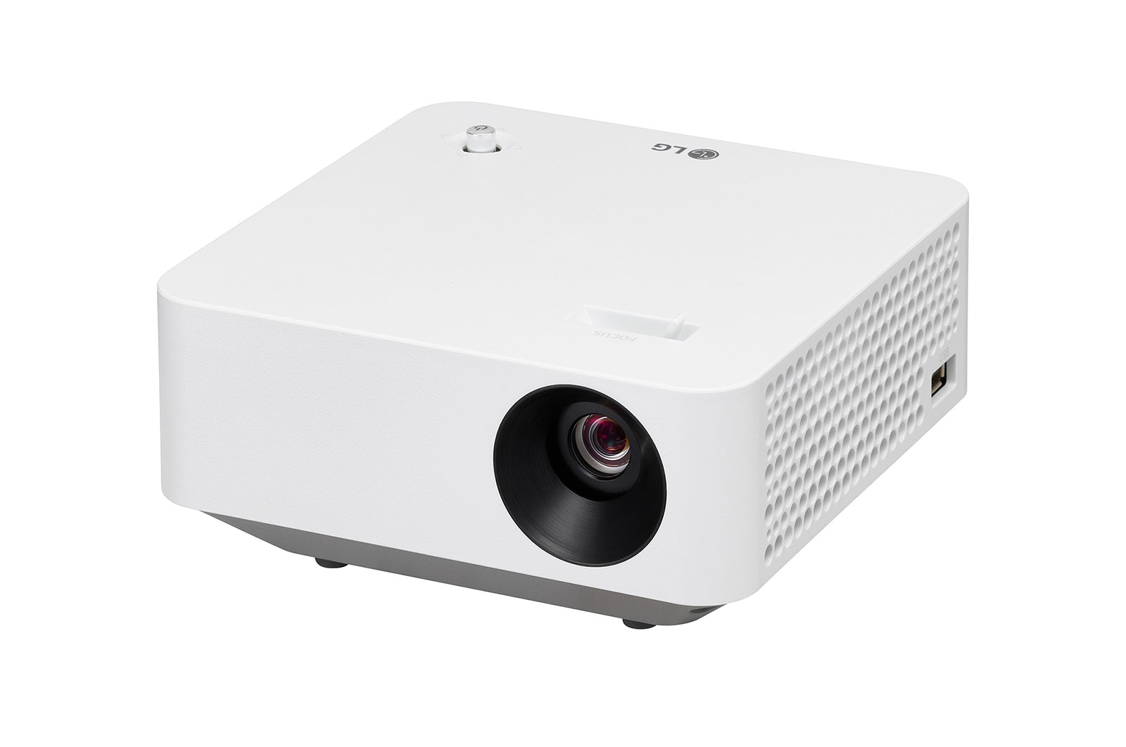 LG Projetor PF510Q - LG CineBeam com Smart TV webOS 22 (até 100'', LED, 450 lúmenes, Full HD, branco), PF510Q