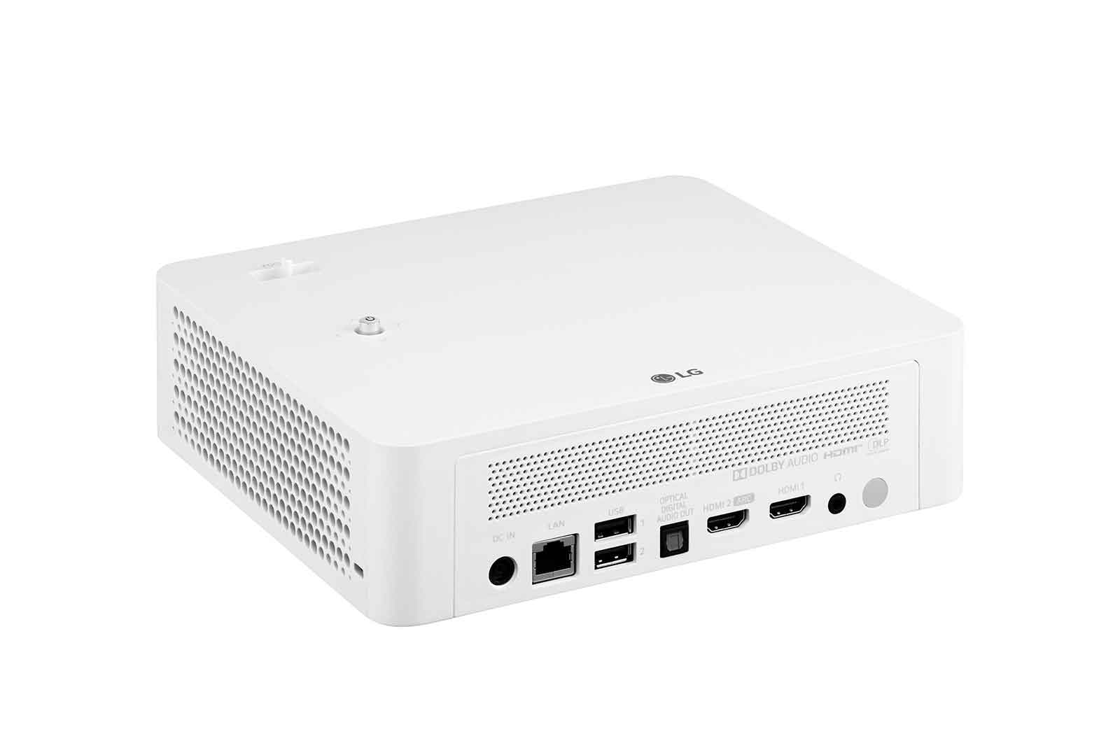 LG Projetor PF610P - LG CineBeam com SmartTV webOS 5.0 (até 120", LED, 1000 lúmenes, 1920 x 1080 px, branco), PF610P