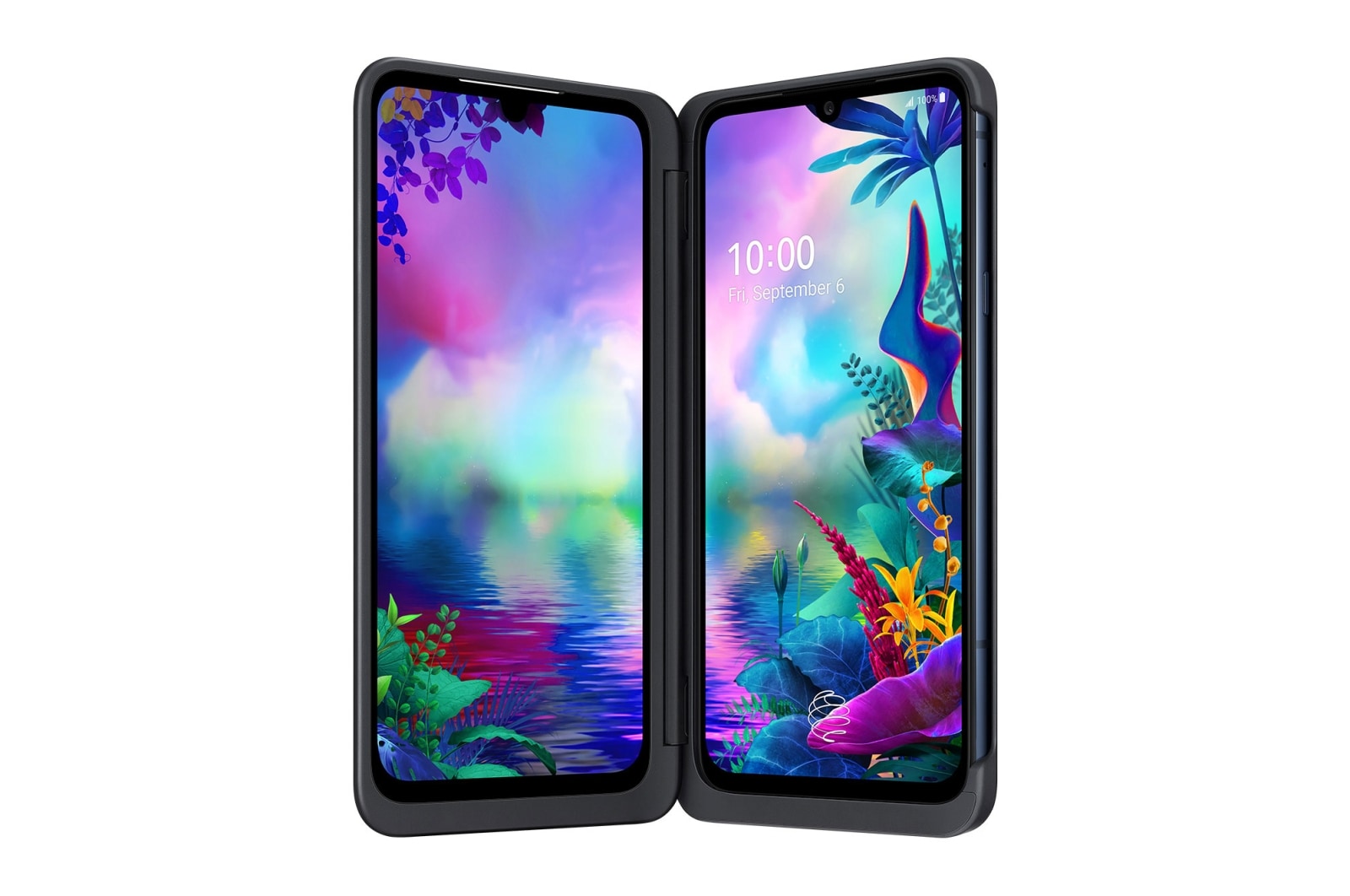 Vista frontal de LG G8X ThinQ Dual Screen LMG850EMW