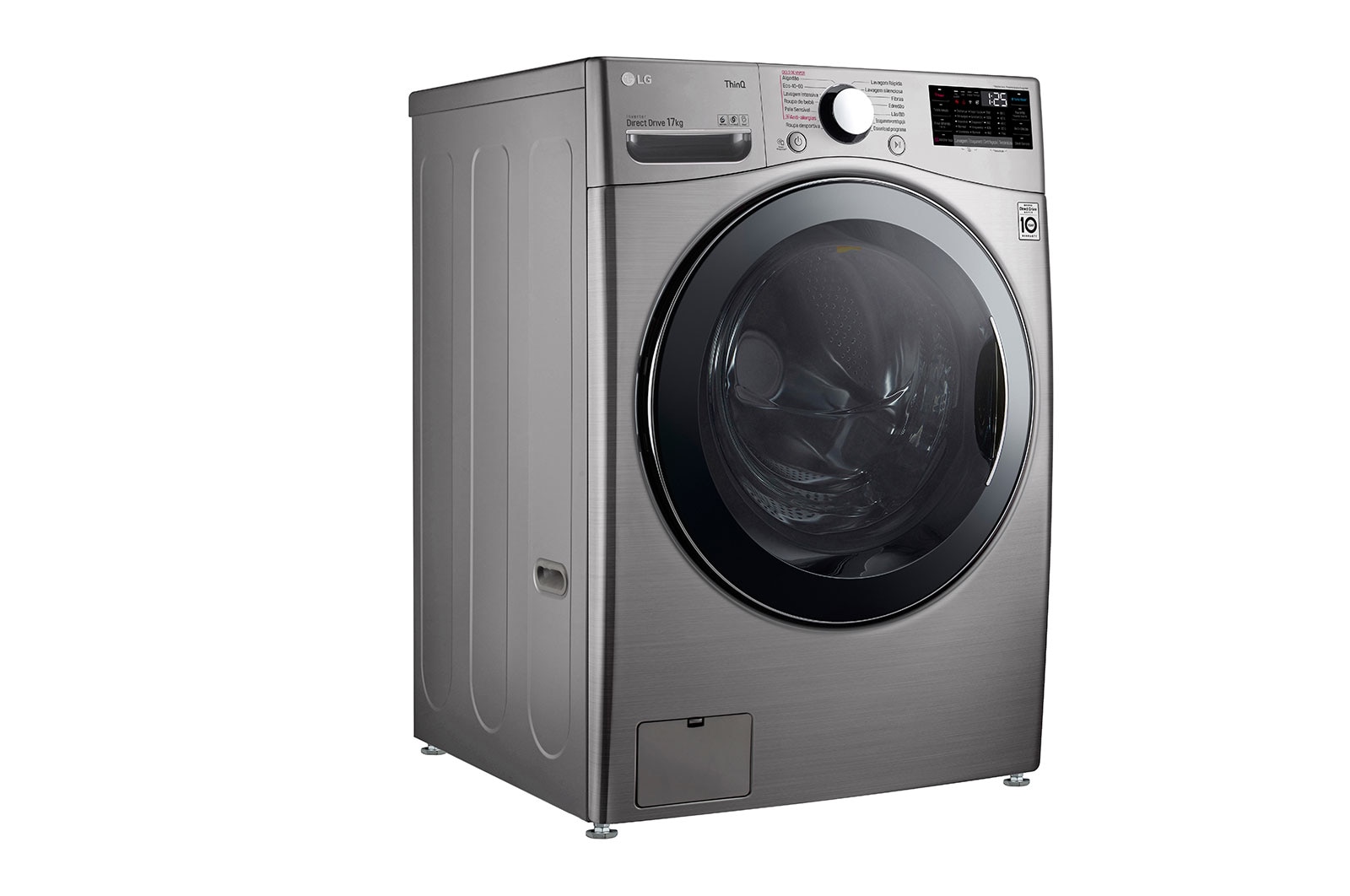 LG Máquina de Lavar roupa | 17 kg | Etiqueta energética E | 1100 r.p.m. | Inverter Direct Drive? | Steam? | TurboWash?, F1P1CY2T