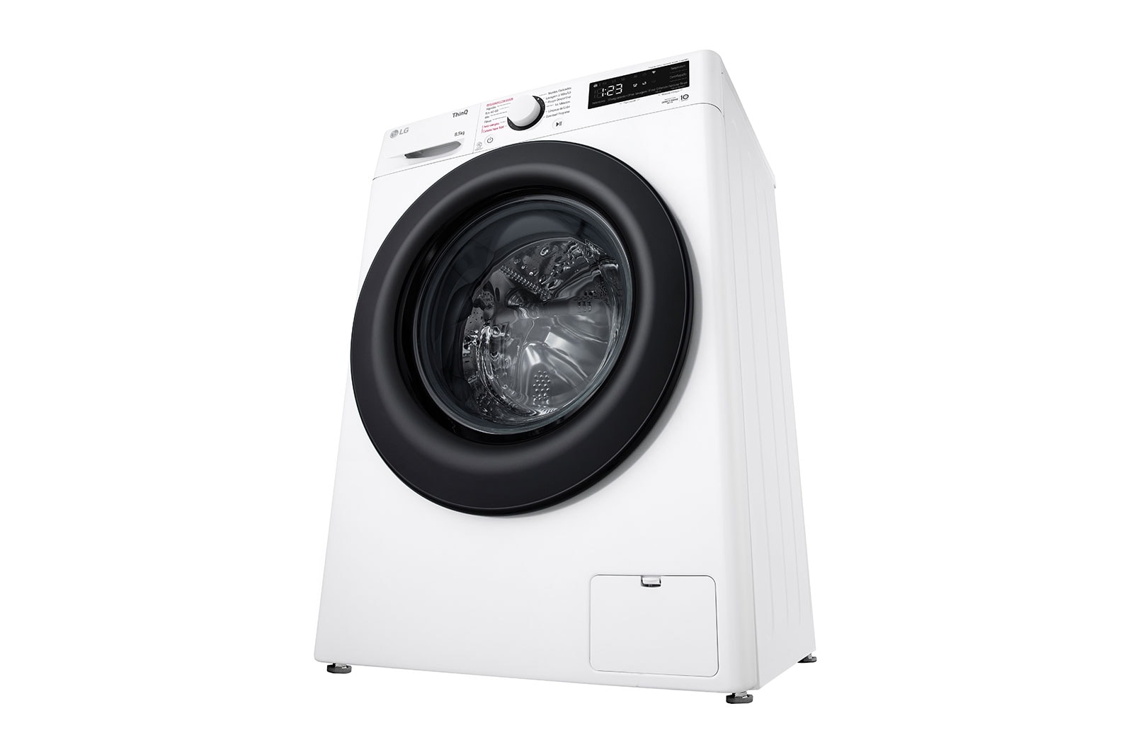 LG Máquina de lavar roupa slim LG F2WV3058S6W, 8,5 kg, eficiência energética A, 1200 r.p.m., AI DD?, Steam?, branco, F2WV3058S6W