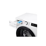 LG Máquina de lavar roupa slim LG F2WV3058S6W, 8,5 kg, eficiência energética A, 1200 r.p.m., AI DD?, Steam?, branco, F2WV3058S6W