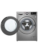 LG Máquina de lavar roupa slim LG F2WV5S85S2S, 8,5 kg, eficiência energética C, 1200 r.p.m., AI DD?, Steam?, TurboWash?, inox, F2WV5S85S2S