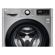 LG Máquina de lavar roupa slim LG F2WV5S85S2S, 8,5 kg, eficiência energética C, 1200 r.p.m., AI DD?, Steam?, TurboWash?, inox, F2WV5S85S2S