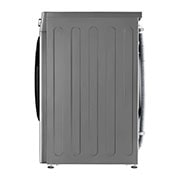 LG Máquina de lavar roupa slim LG F2WV5S85S2S, 8,5 kg, eficiência energética C, 1200 r.p.m., AI DD?, Steam?, TurboWash?, inox, F2WV5S85S2S