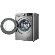 LG Máquina de lavar roupa slim LG F2WV5S85S2S, 8,5 kg, eficiência energética C, 1200 r.p.m., AI DD?, Steam?, TurboWash?, inox, F2WV5S85S2S