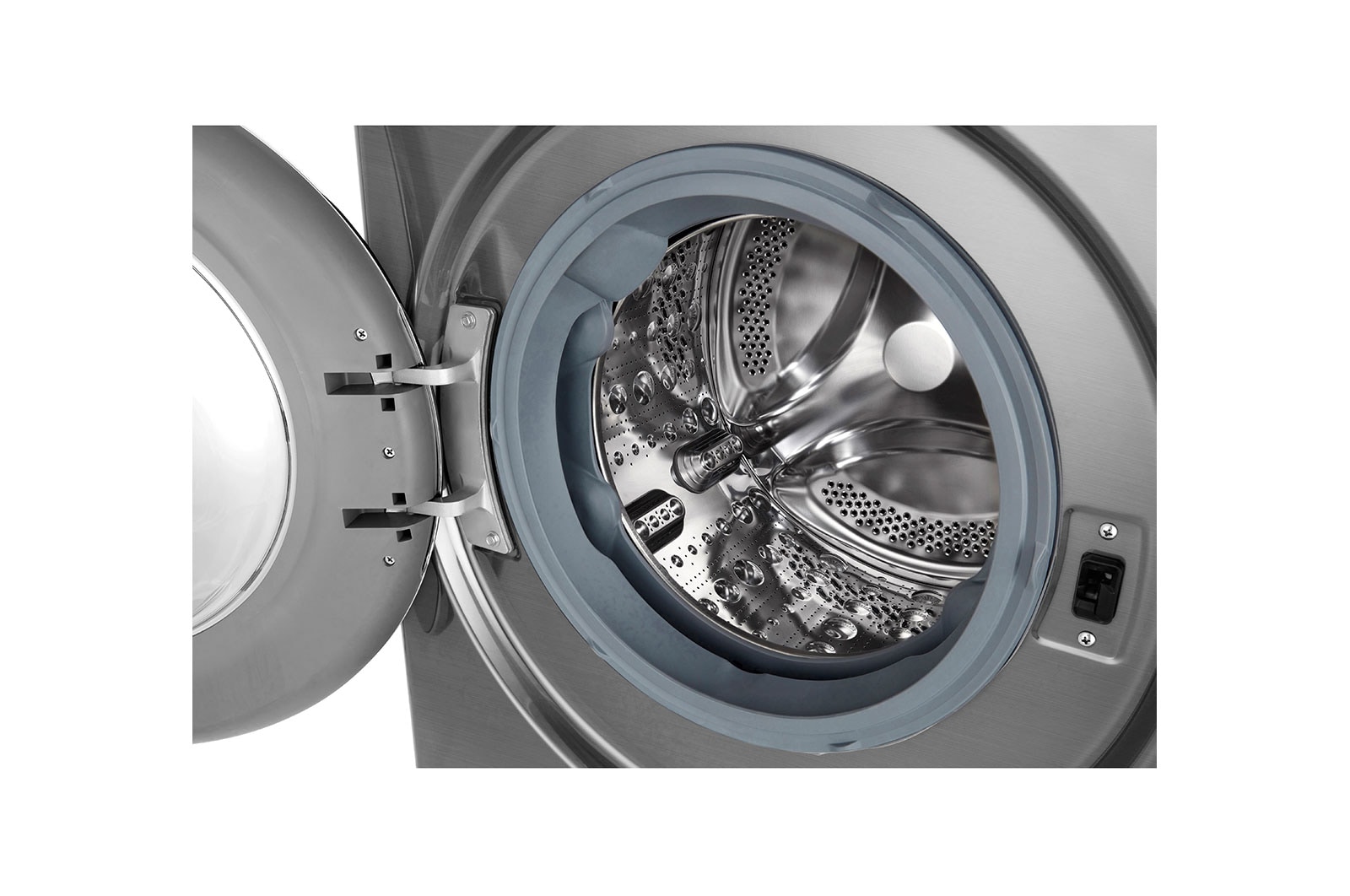 LG Máquina de lavar e secar roupa LG F4DV7009S2S, 9/6 kg, eficiência energética A/E, 1400 r.p.m., AI DD?, Steam?, TurboWash360?, EcoHybrid?, inox, F4DV7009S2S