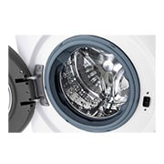 LG Máquina de lavar e secar roupa LG F4DV9512P2W, 12/8 kg, eficiência energética A/E, 1400 r.p.m., AI DD?, Steam+?, TurboWash360?, ezDispense?, EcoHybrid?, branco, F4DV9512P2W